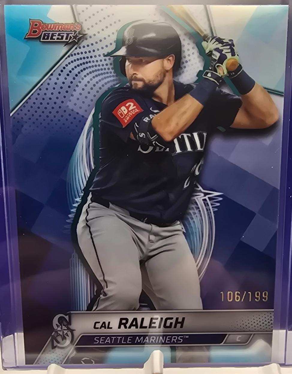 Cal Raleigh [Aqua Refractor] #55
