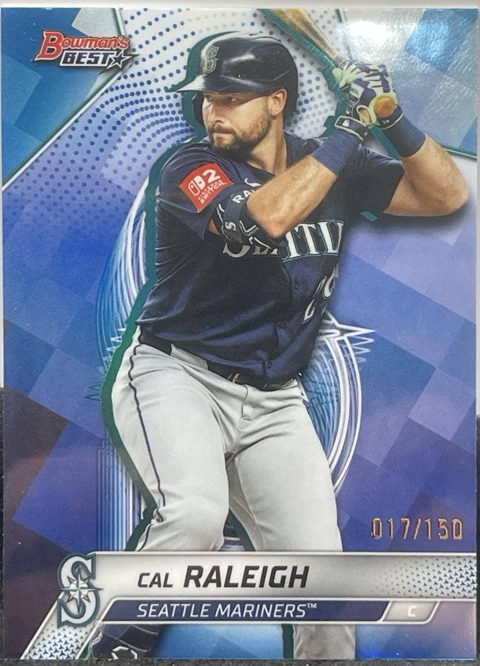 Cal Raleigh [Blue Refractor] #55