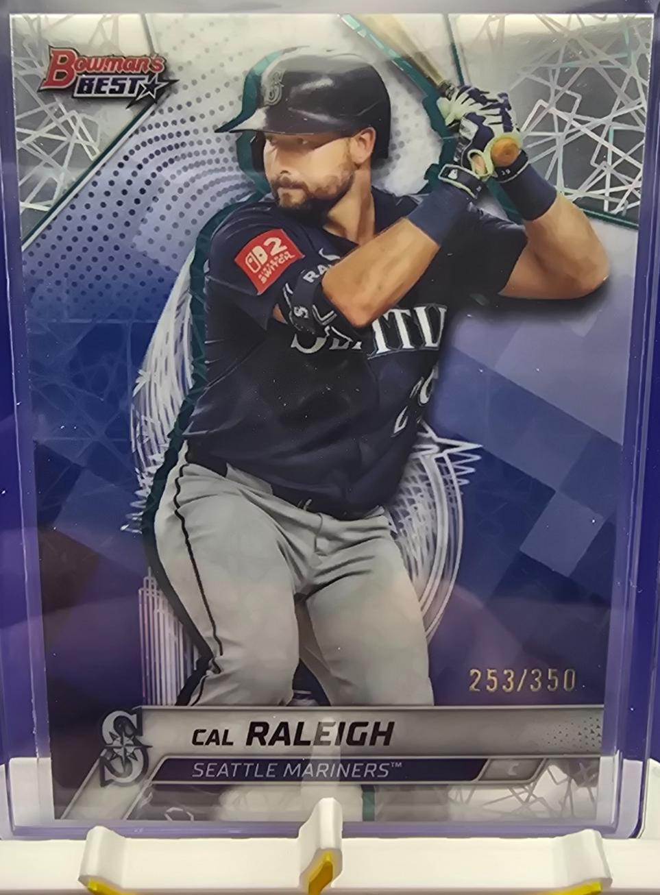 Cal Raleigh [Lazer Refractor] #55