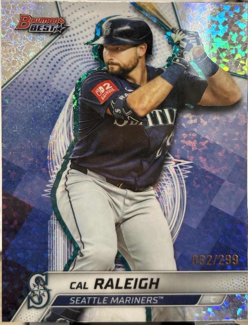 Cal Raleigh [Mini-Diamond Refractor] #55