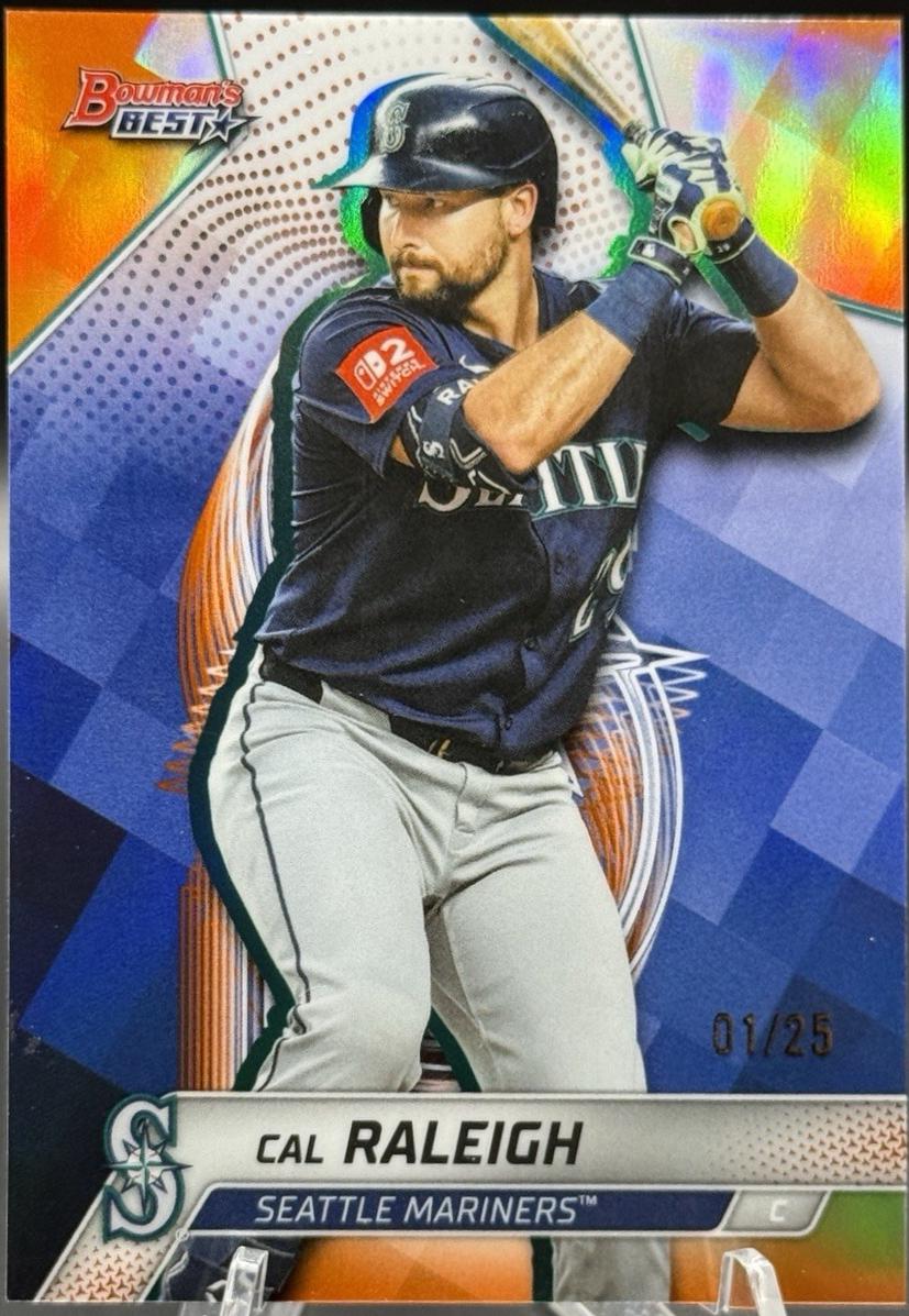 Cal Raleigh [Orange Refractor] #55