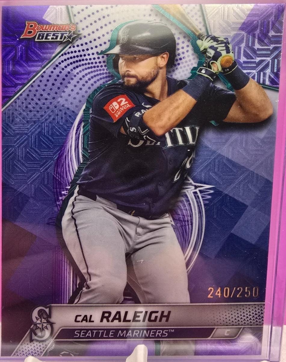 Cal Raleigh [Purple Mojo Refractor] #55