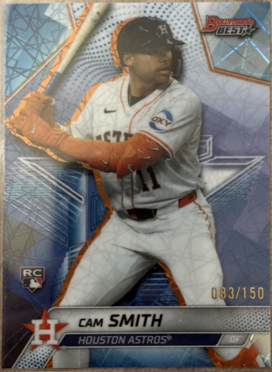 Cam Smith [Blue Lazer Refractor] #29