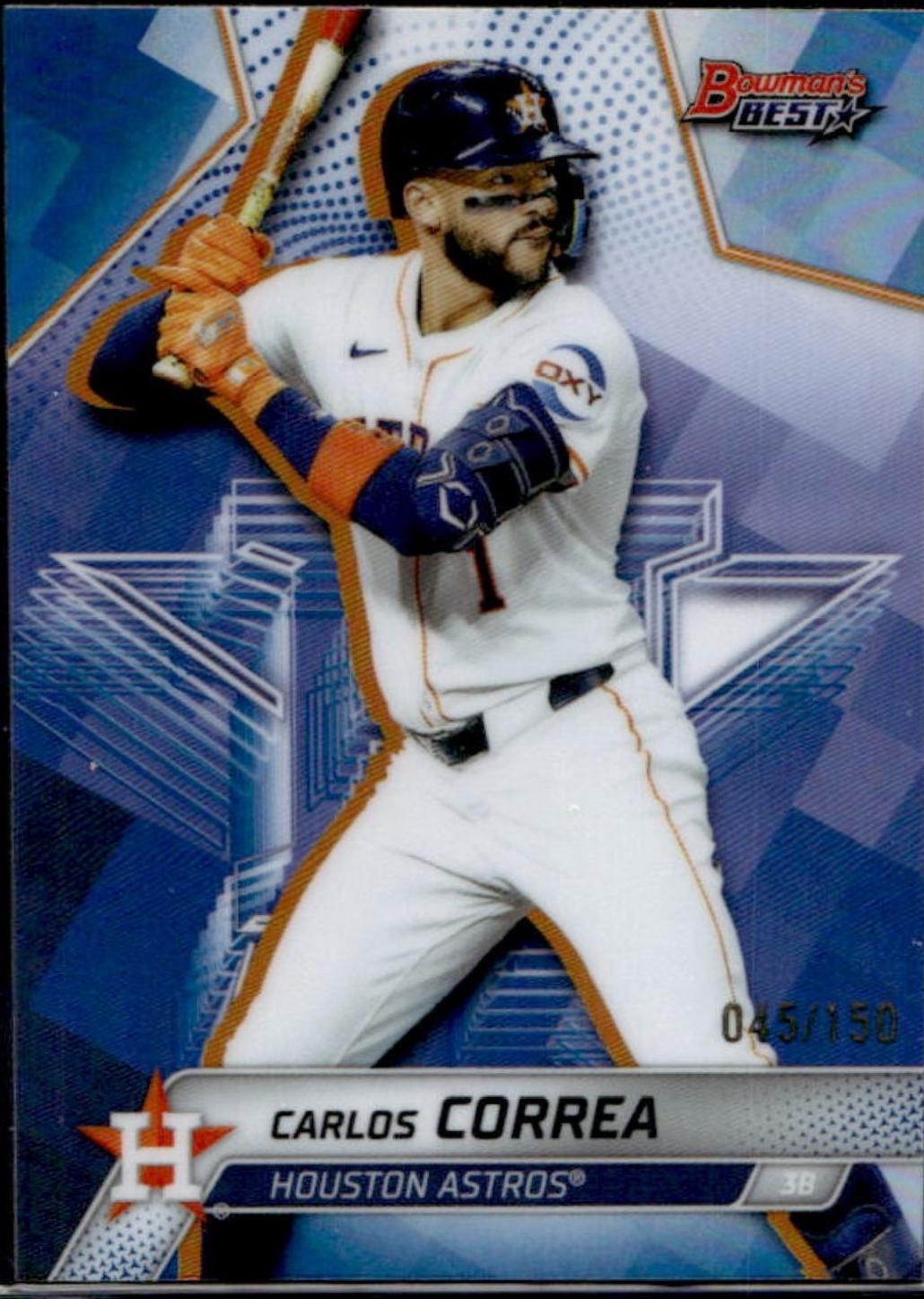 Carlos Correa [Blue Refractor] #50