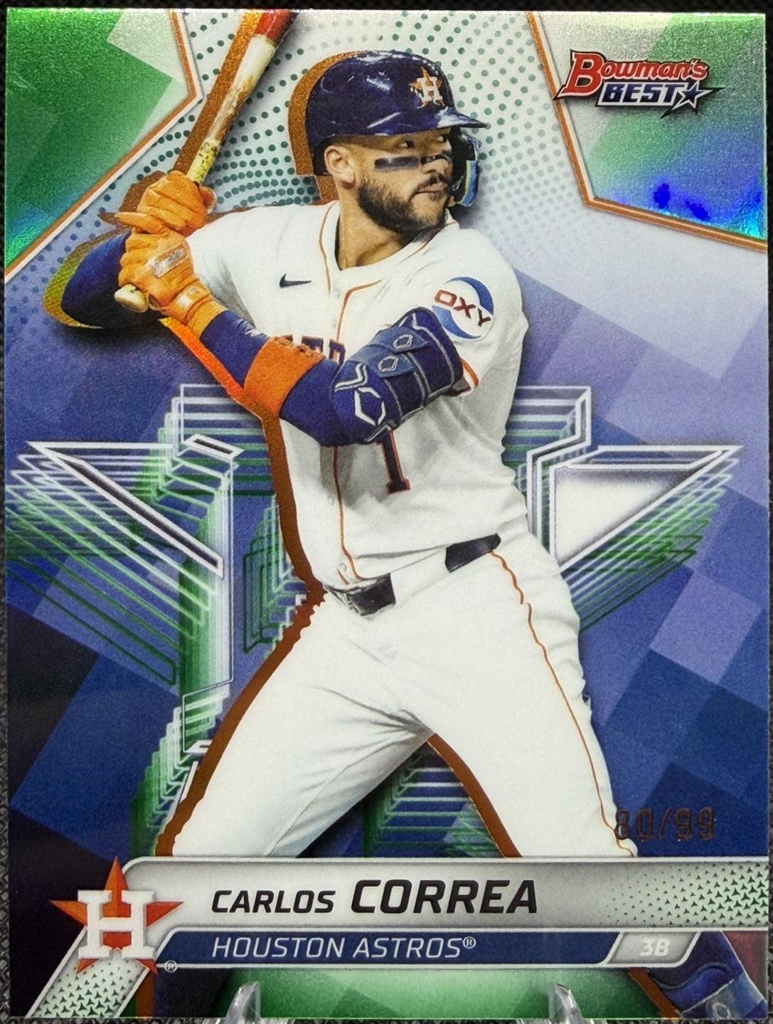 Carlos Correa [Green Refractor] #50