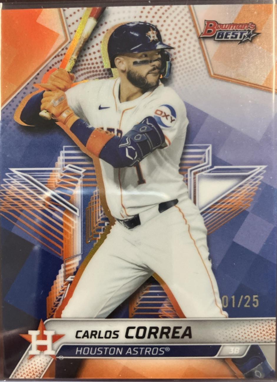 Carlos Correa [Orange Refractor] #50