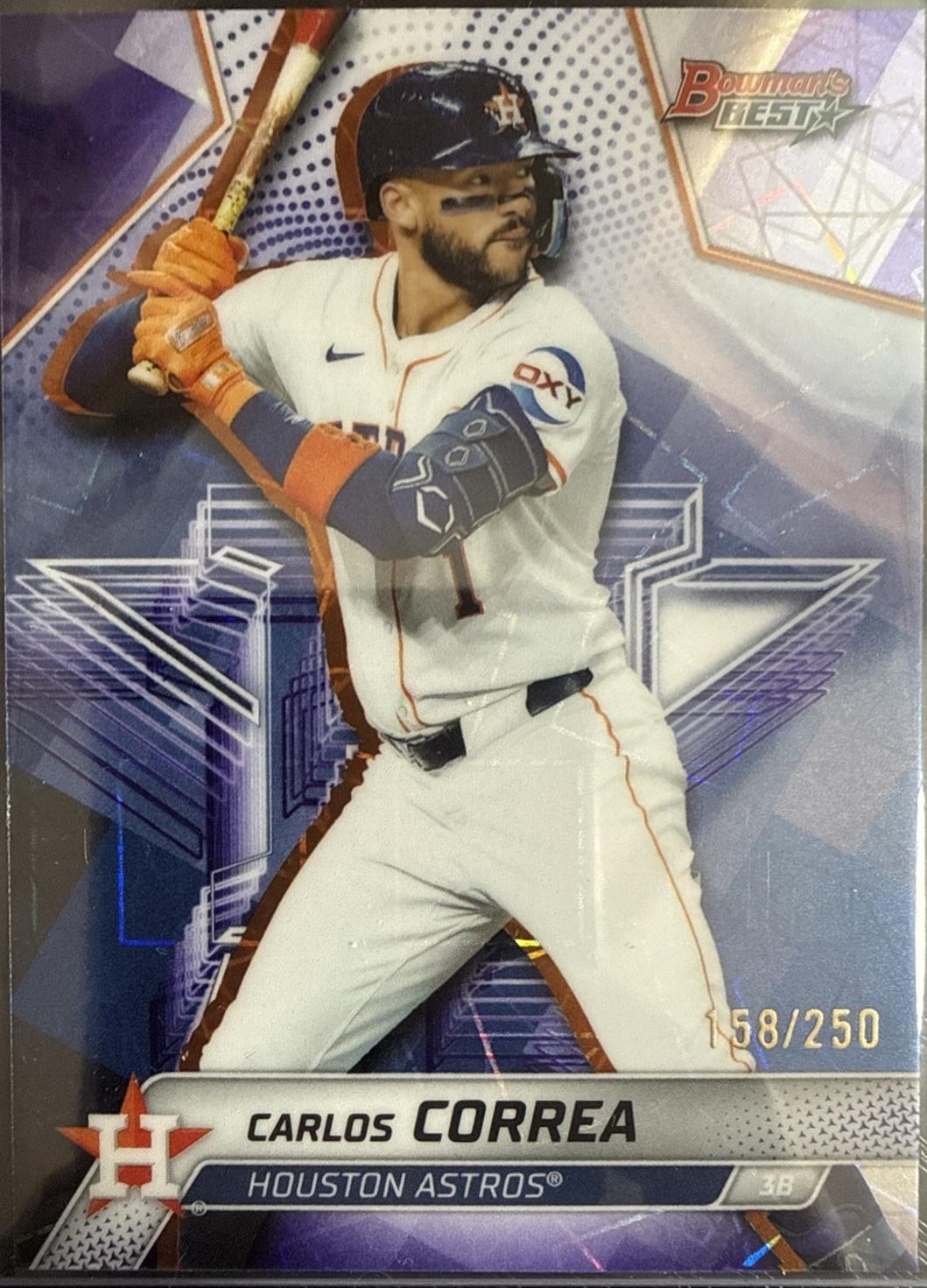 Carlos Correa [Purple Mojo Refractor] #50