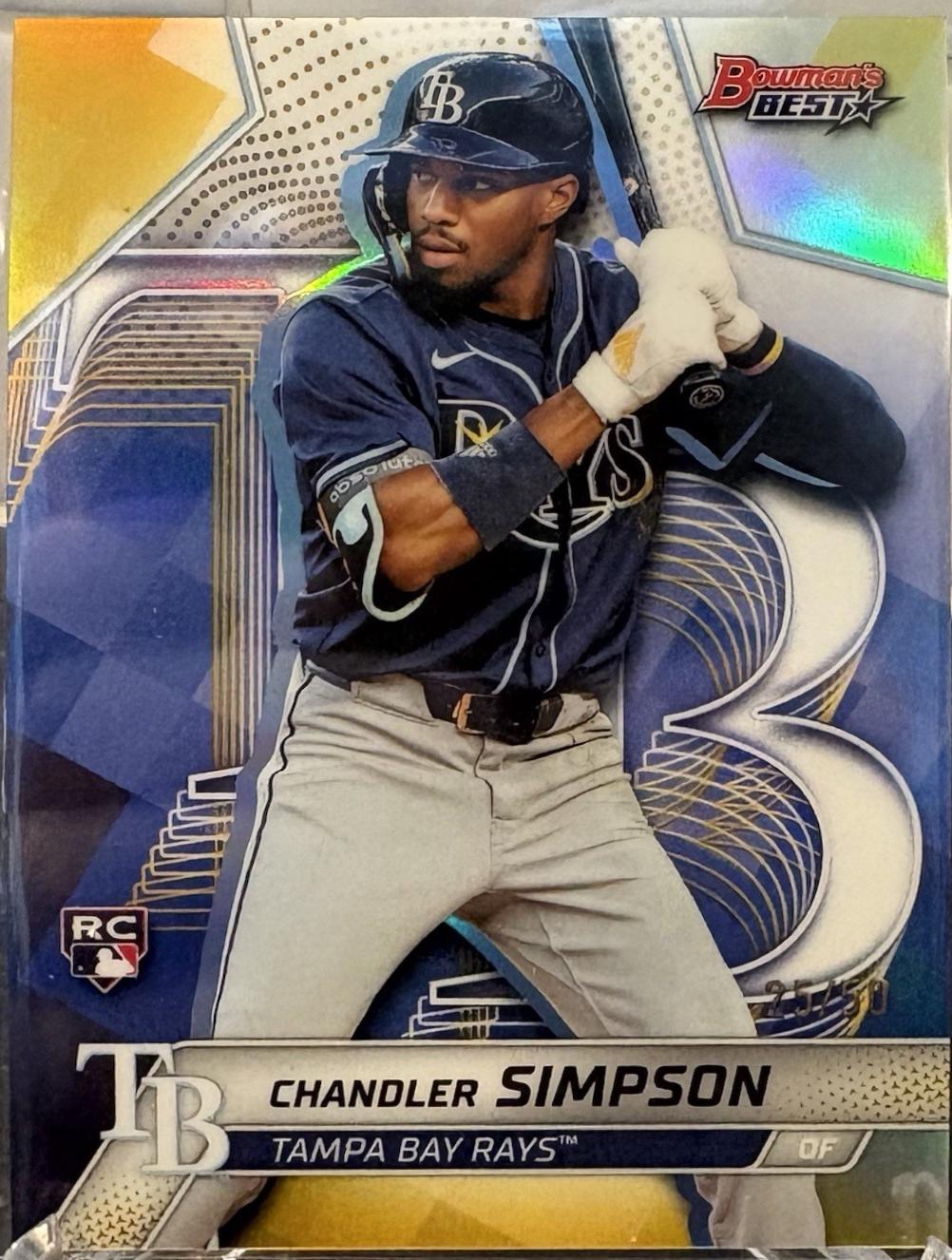 Chandler Simpson [Gold Refractor] #66