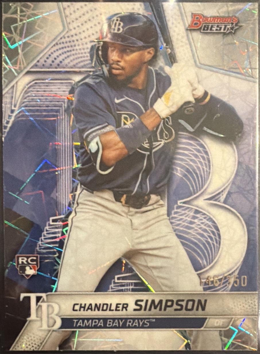 Chandler Simpson [Lazer Refractor] #66