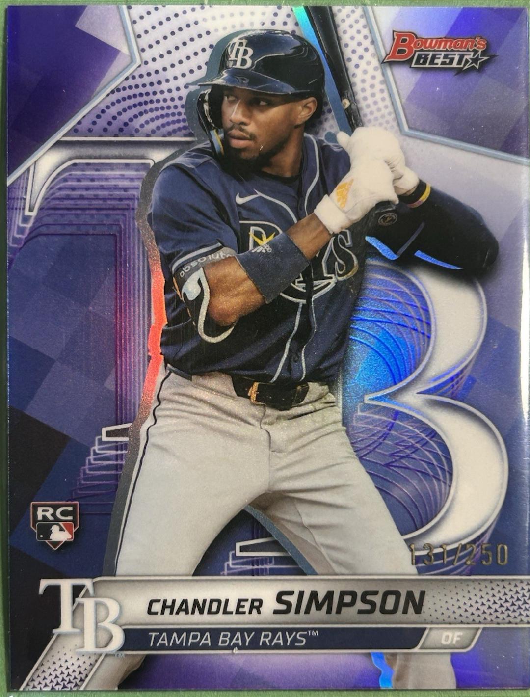 Chandler Simpson [Purple Refractor] #66