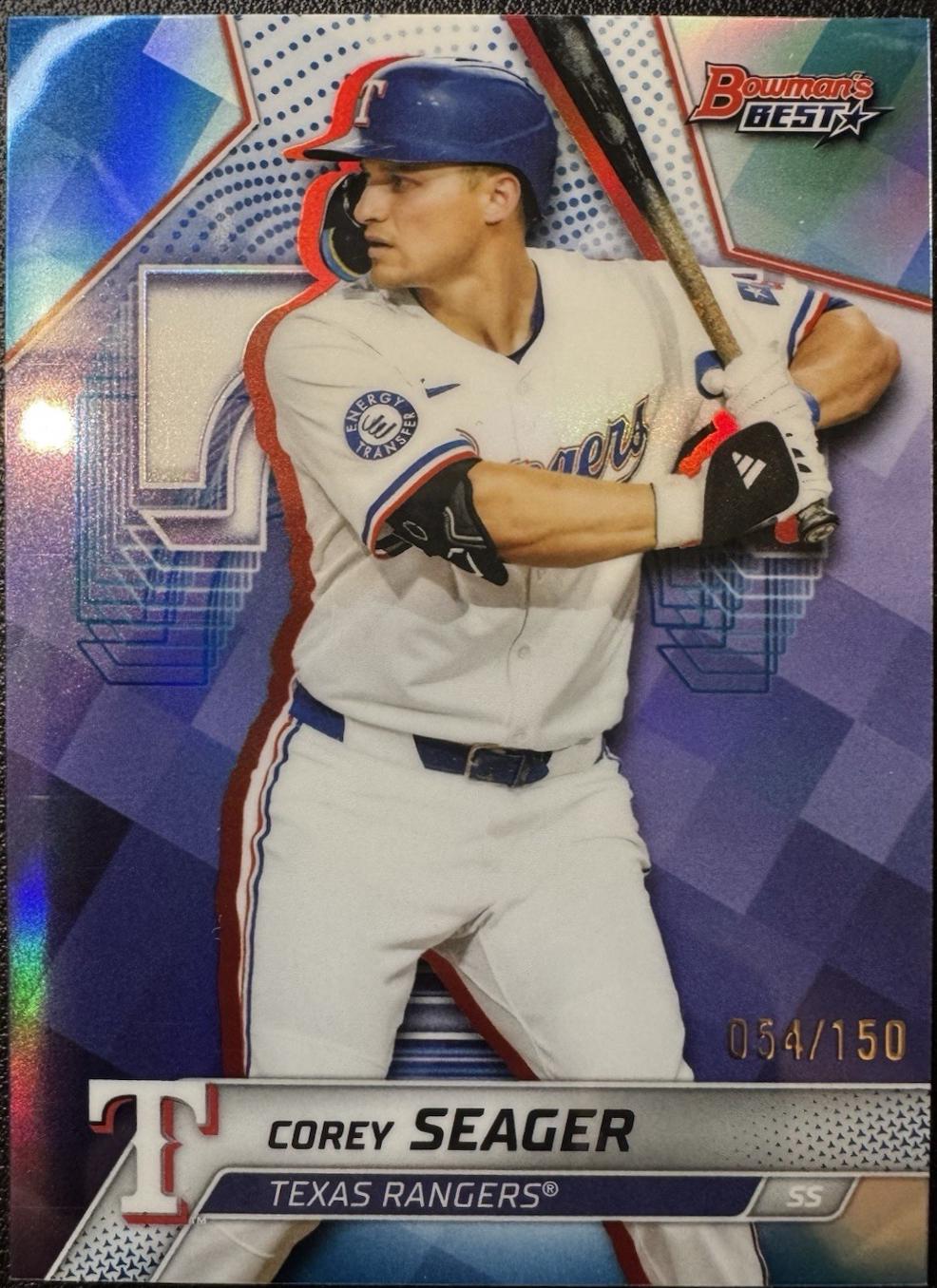 Corey Seager [Blue Refractor] #1