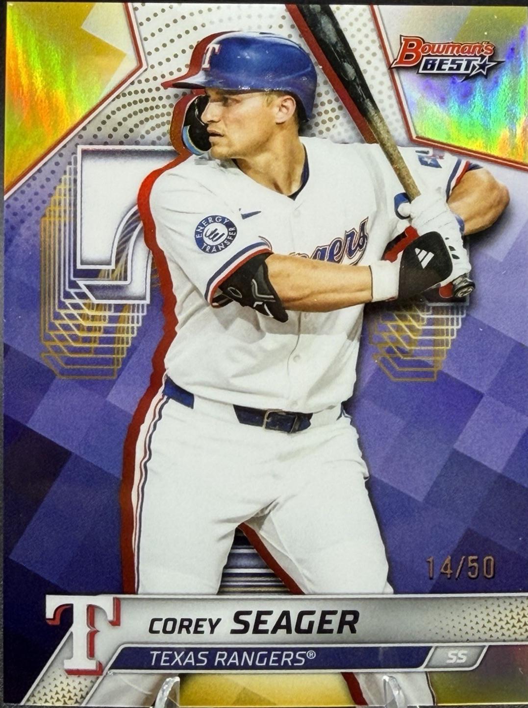 Corey Seager [Gold Refractor] #1