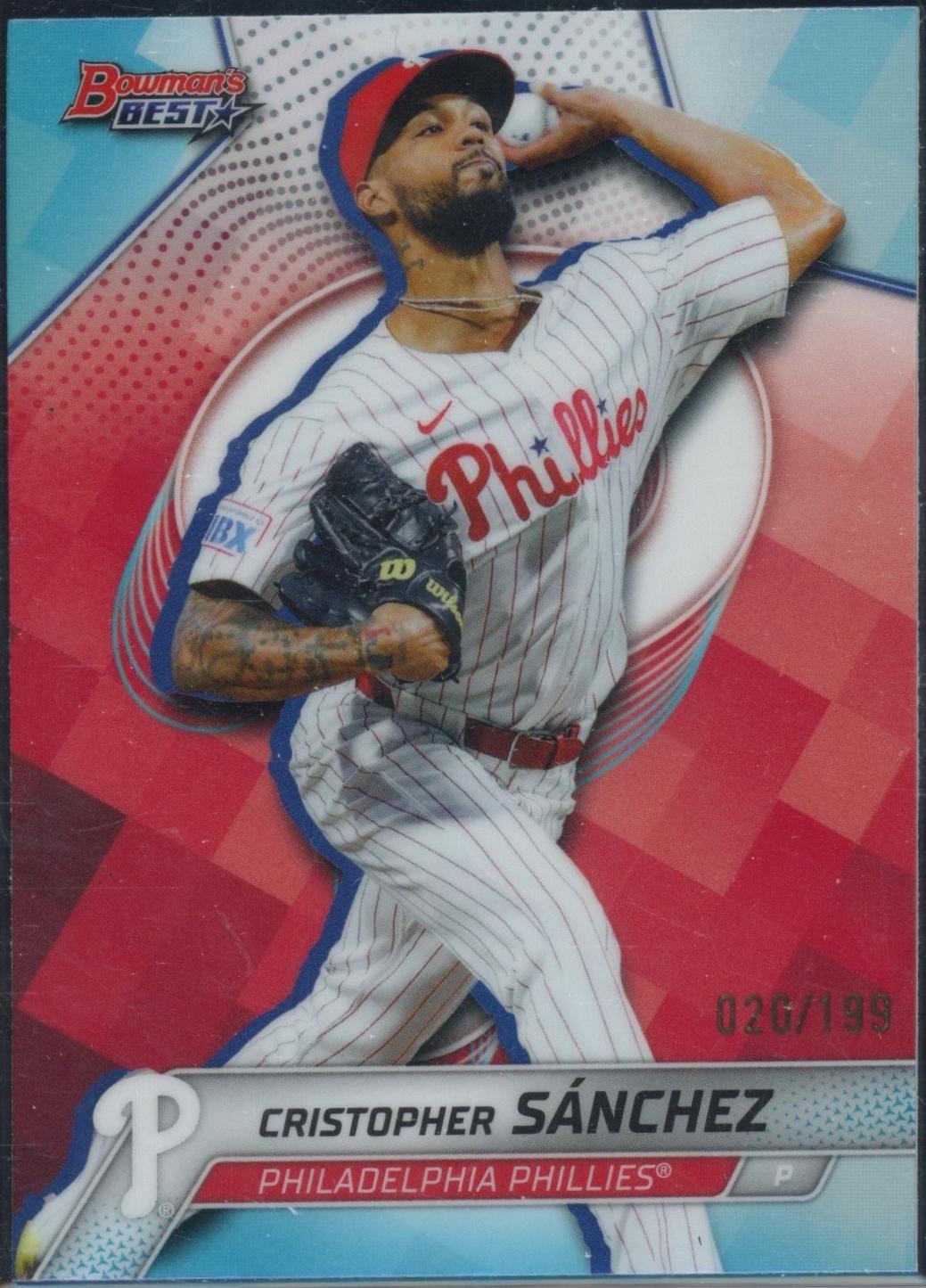 Cristopher Sanchez [Aqua Lava Refractor] #67