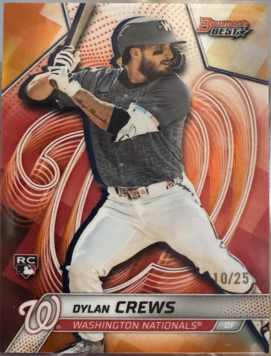 Dylan Crews [Orange Refractor] #27