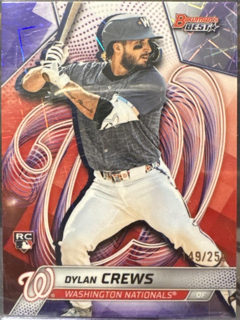 Dylan Crews [Purple Lazer Refractor] #27