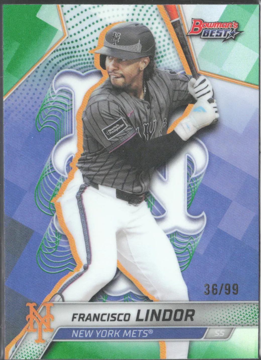 Francisco Lindor [Green Refractor] #58