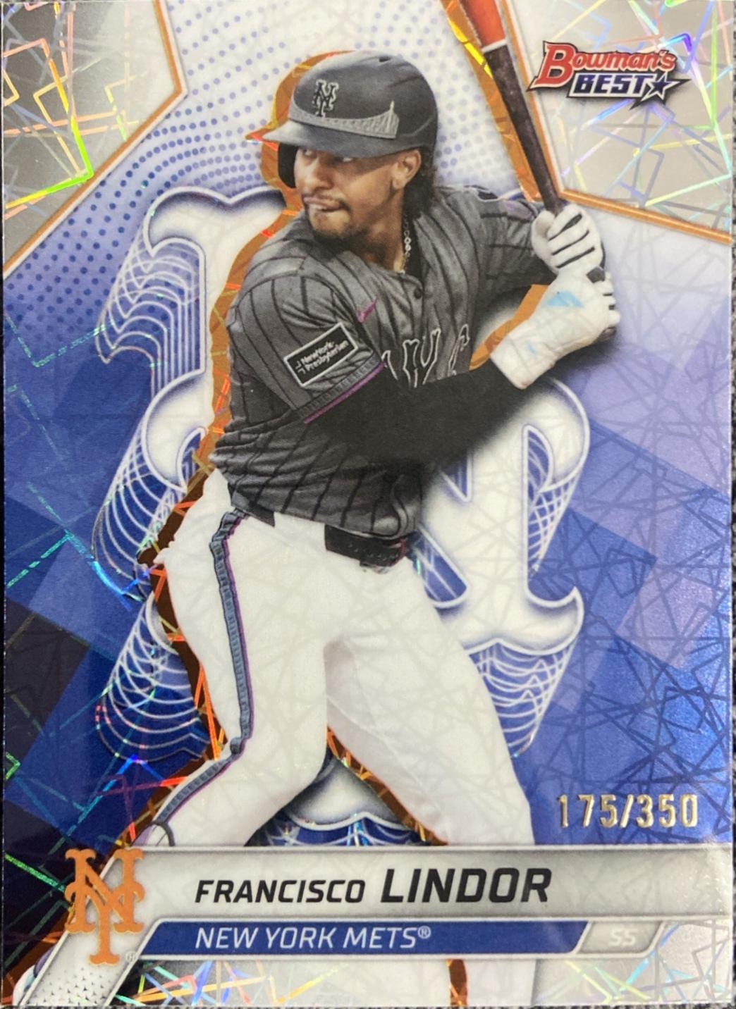 Francisco Lindor [Lazer Refractor] #58