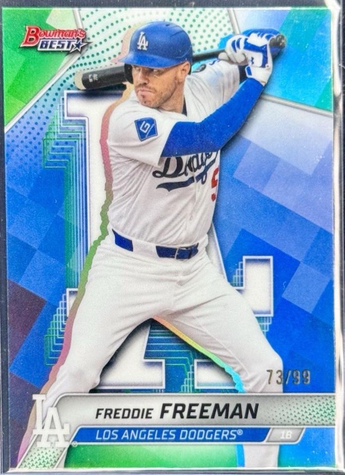 Freddie Freeman [Green Refractor] #52