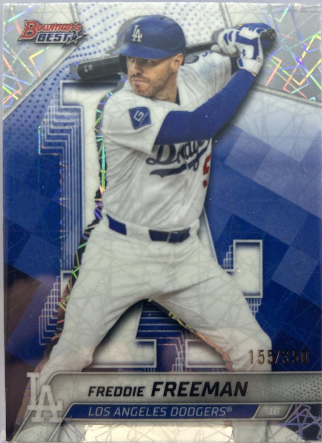 Freddie Freeman [Lazer Refractor] #52