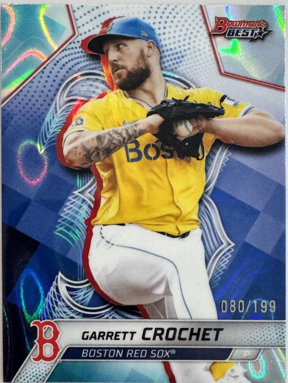 Garrett Crochet [Aqua Lava Refractor] #3