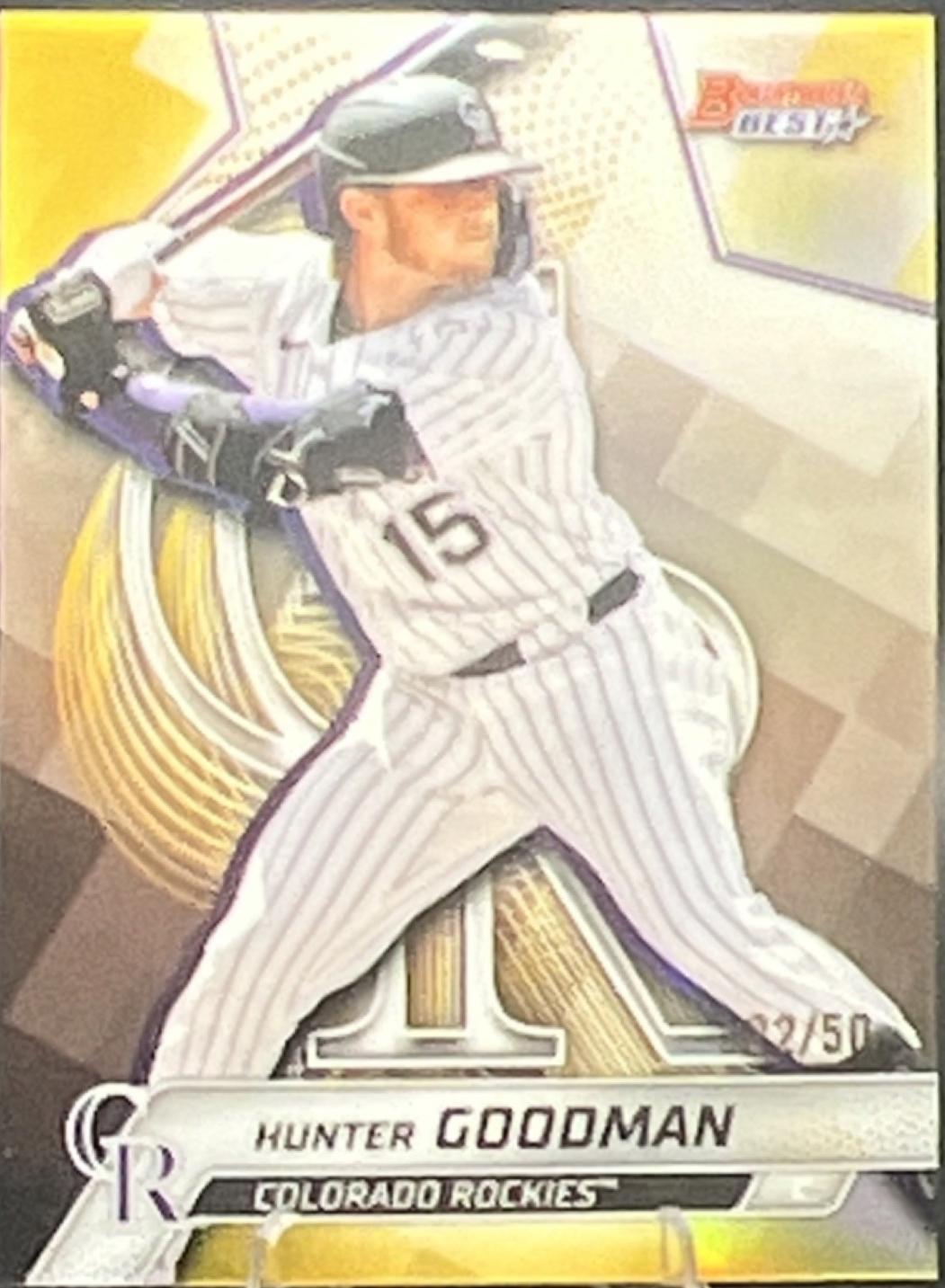 Hunter Goodman [Gold Refractor] #41
