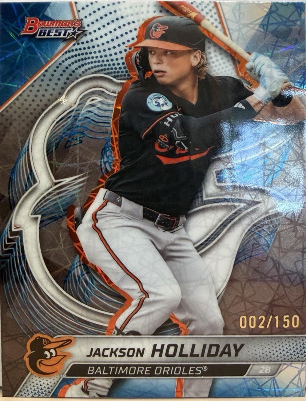Jackson Holliday [Blue Lazer Refractor] #32