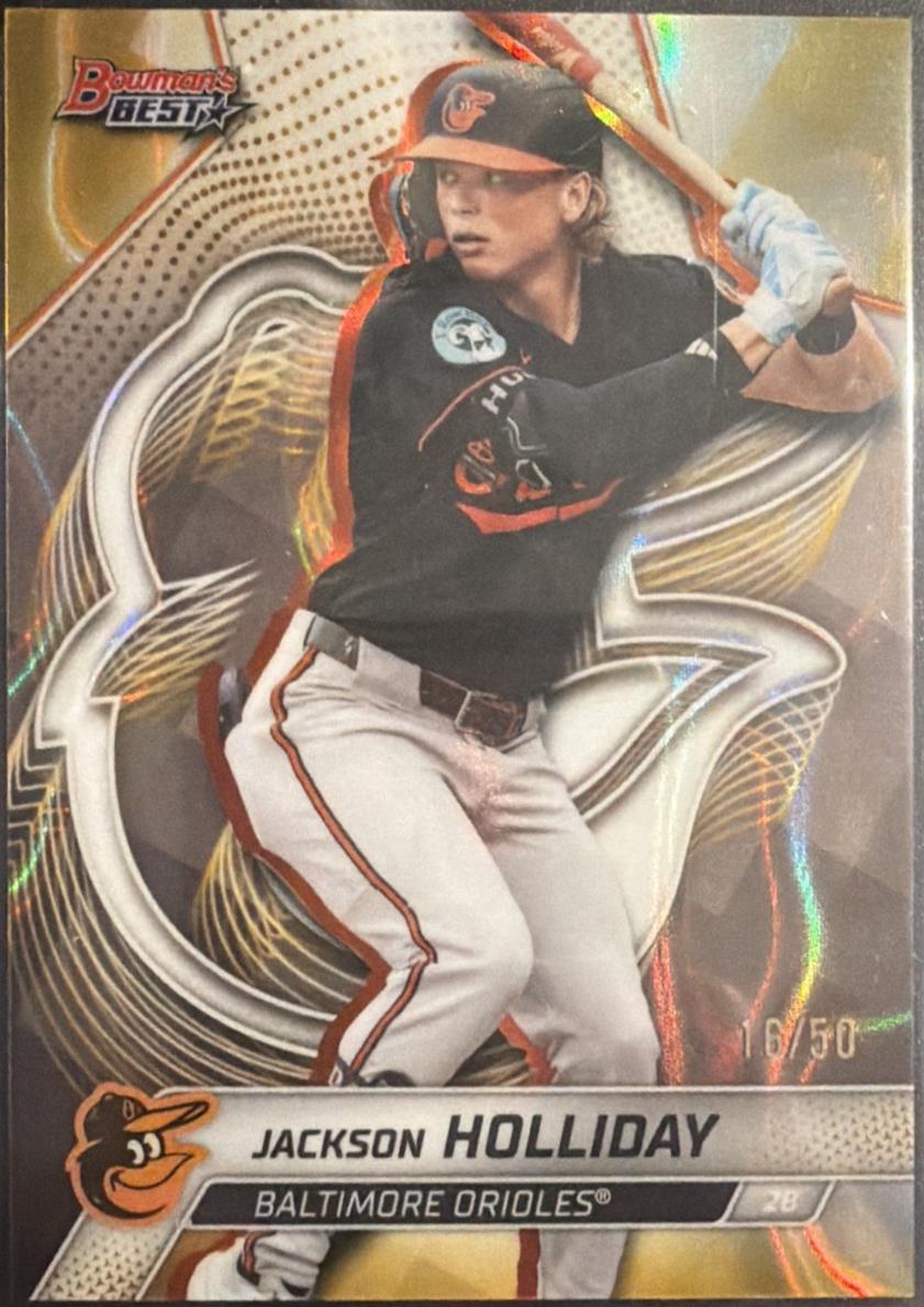 Jackson Holliday [Gold Lava Refractor] #32