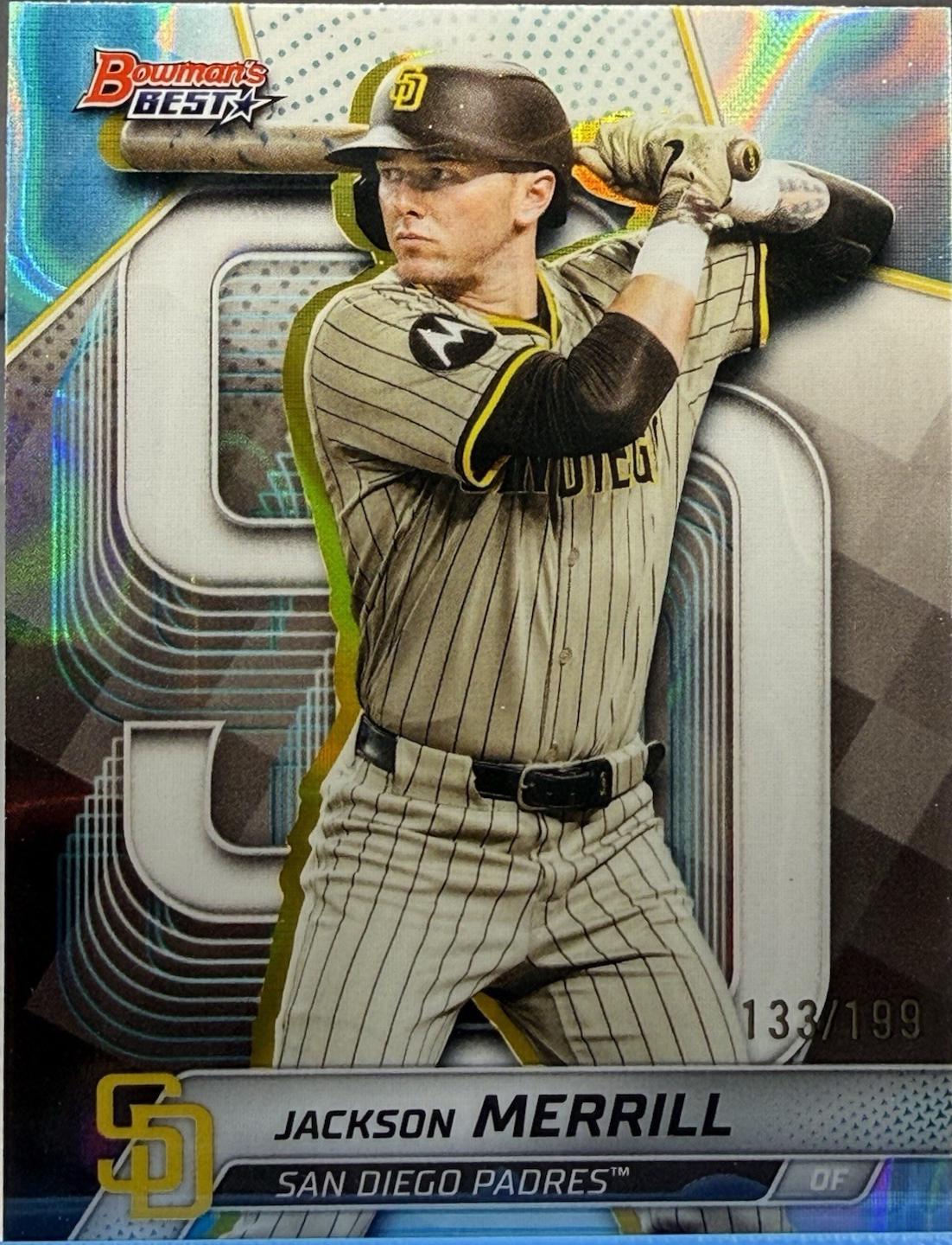 Jackson Merrill [Aqua Refractor] #17
