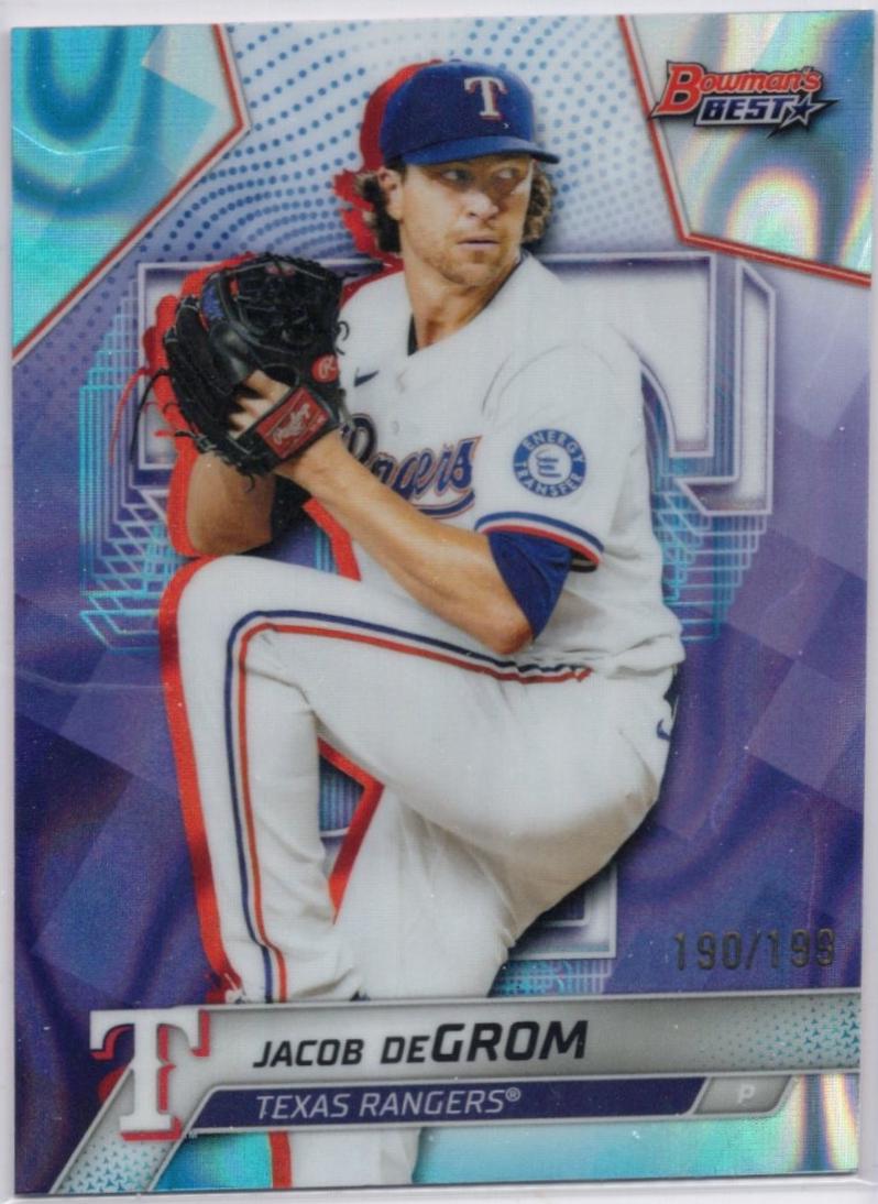 Jacob deGrom [Aqua Lava Refractor] #57