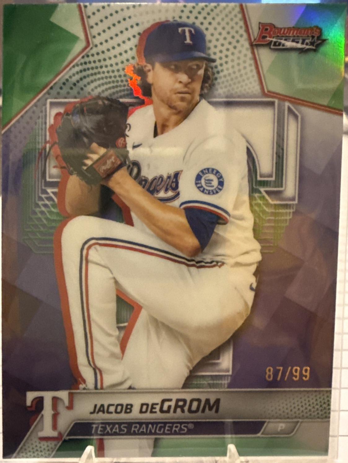Jacob deGrom [Green Refractor] #57