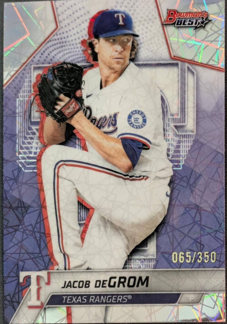 Jacob deGrom [Lazer Refractor] #57