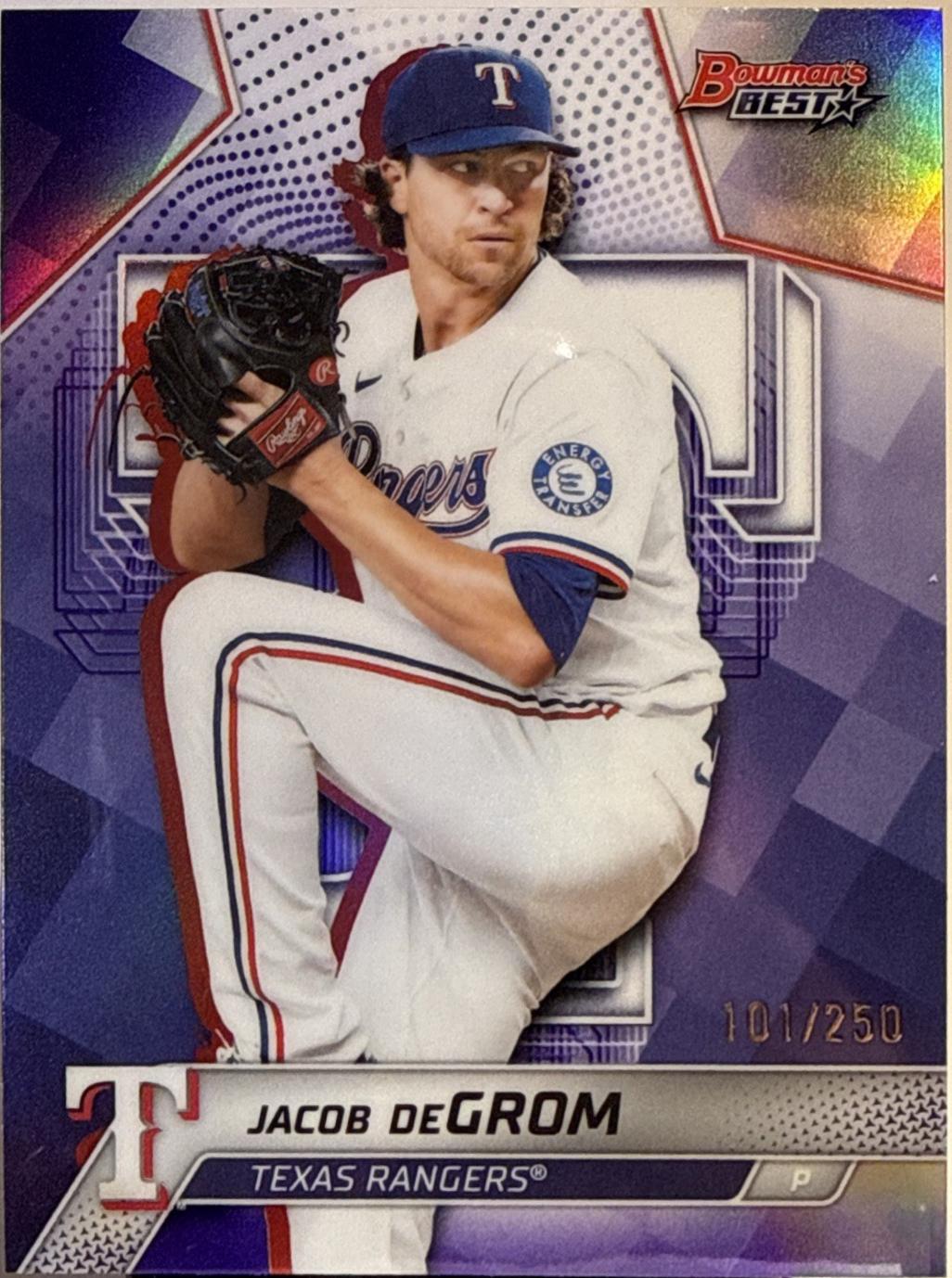 Jacob deGrom [Purple Refractor] #57