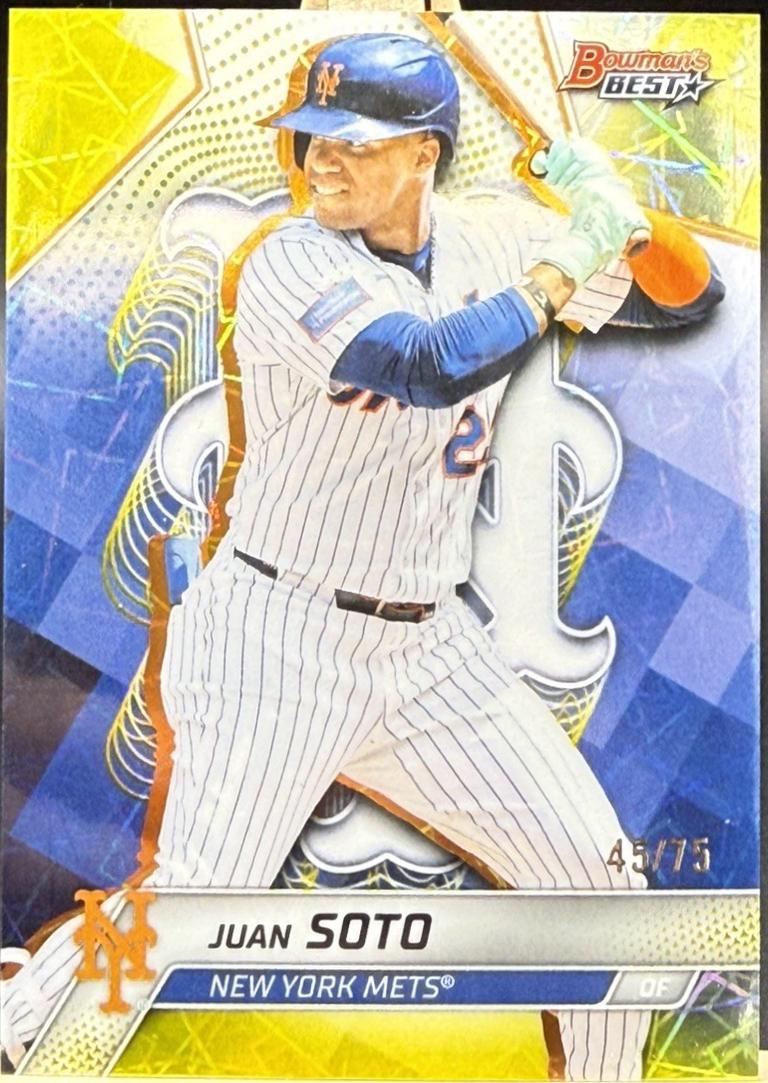 Juan Soto [Yellow Lazer Refractor] #4