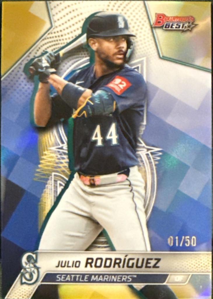 Julio Rodriguez [Gold Refractor] #49