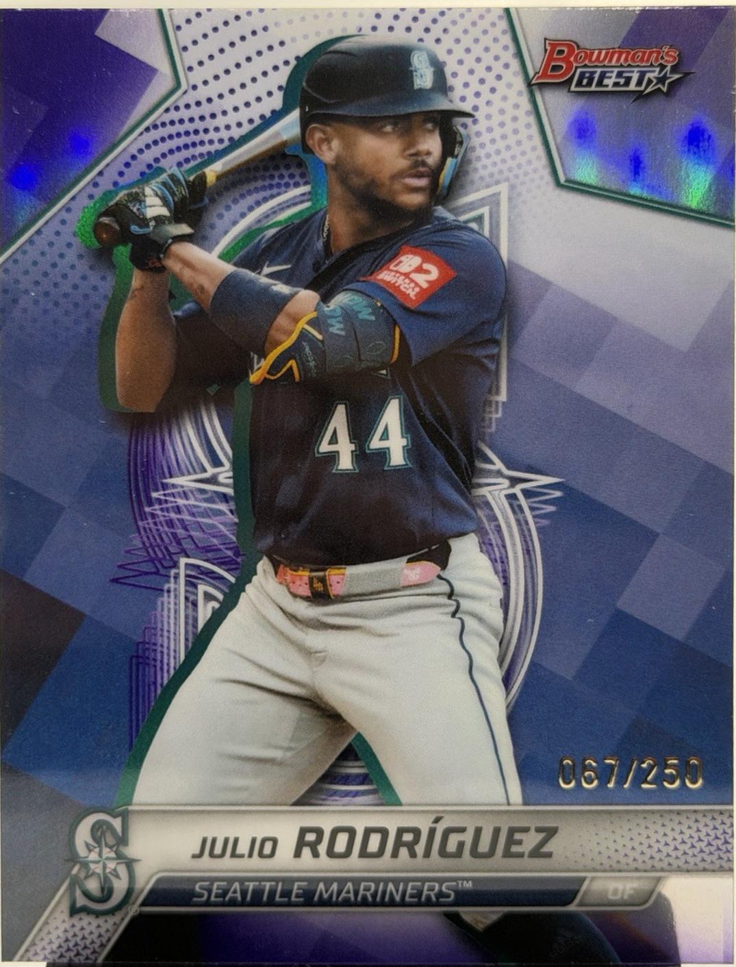 Julio Rodriguez [Purple Refractor] #49