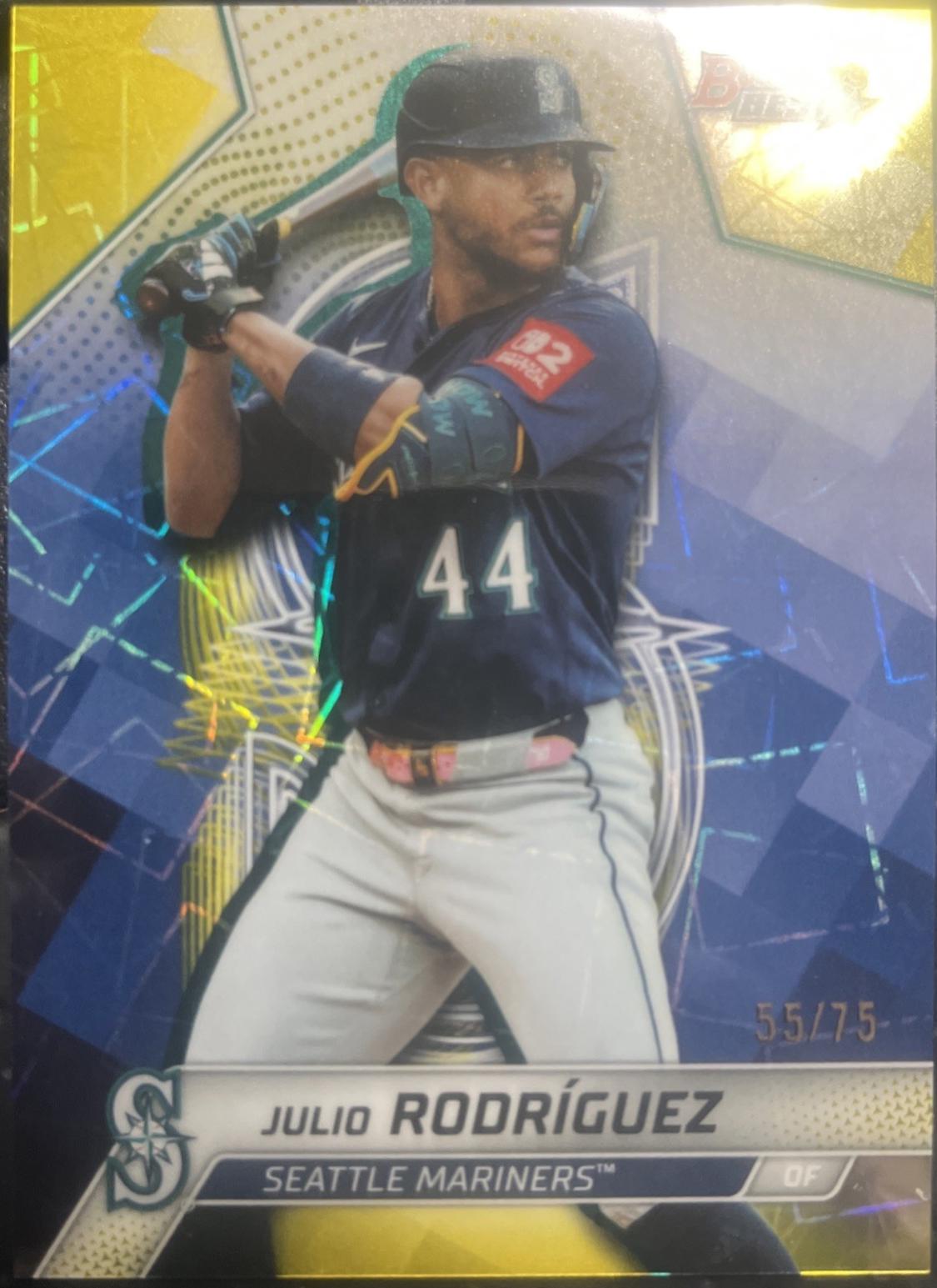 Julio Rodriguez [Yellow Refractor] #49