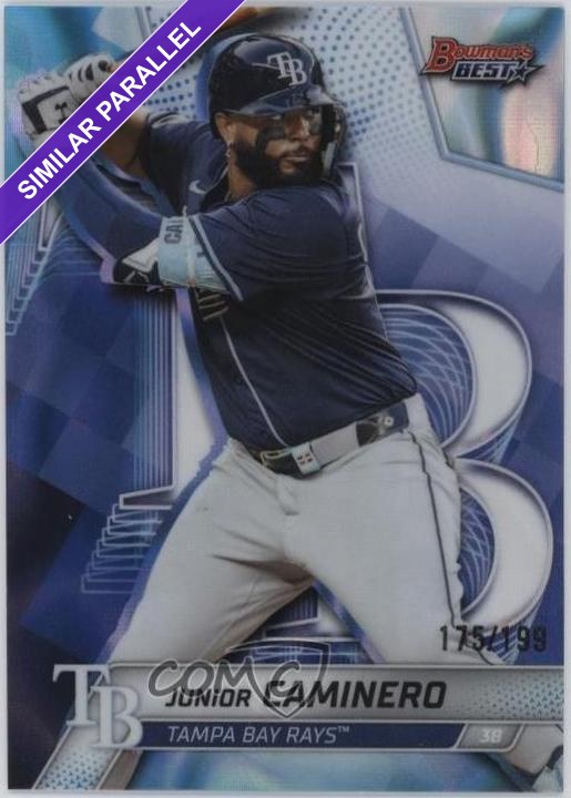 Junior Caminero [Aqua Refractor] #53