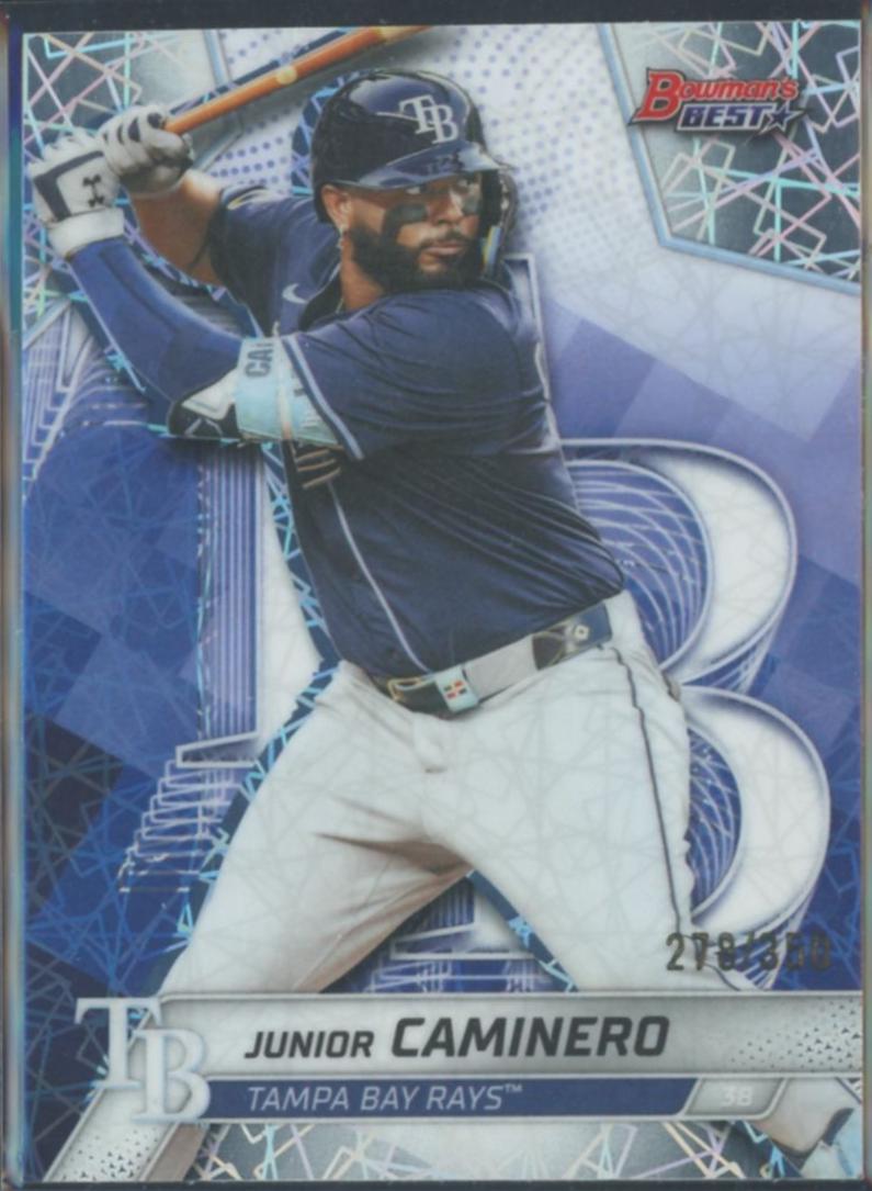 Junior Caminero [Lazer Refractor] #53