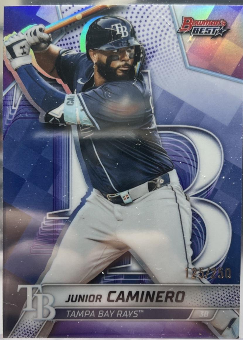 Junior Caminero [Purple Refractor] #53