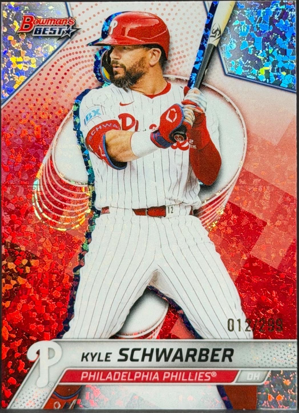 Kyle Schwarber [Mini-Diamond Refractor] #56