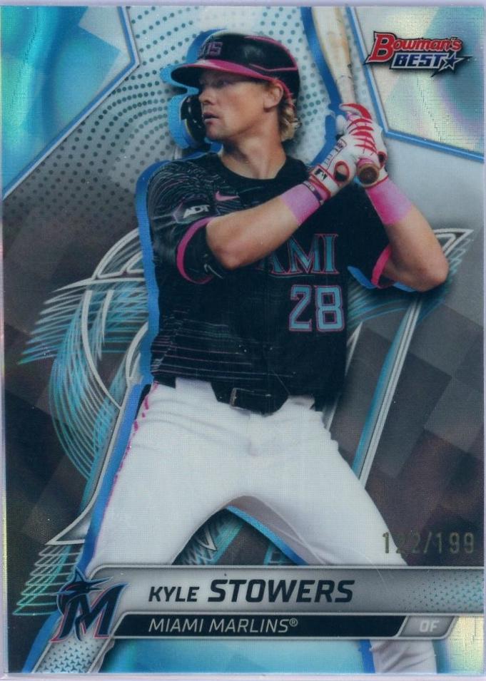Kyle Stowers [Aqua Lava Refractor] #9