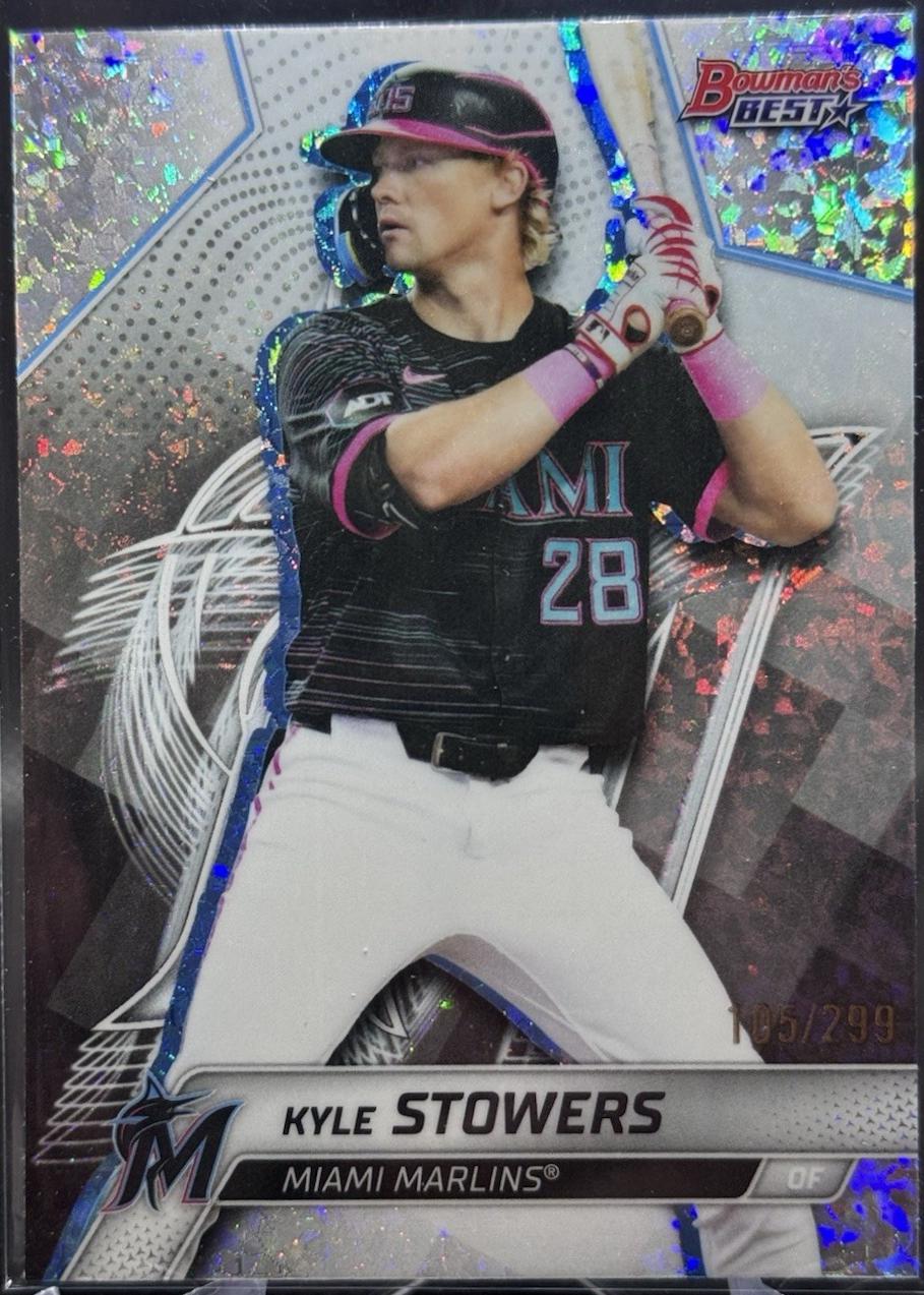 Kyle Stowers [Mini-Diamond Refractor] #9