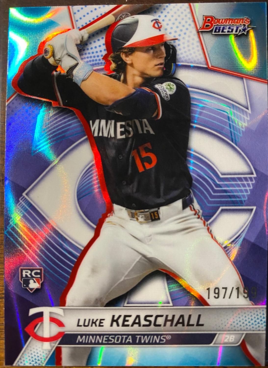 Luke Keaschall [Aqua Lava Refractor] #70