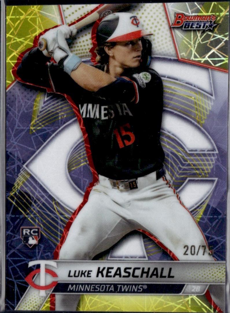 Luke Keaschall [Yellow Lazer Refractor] #70