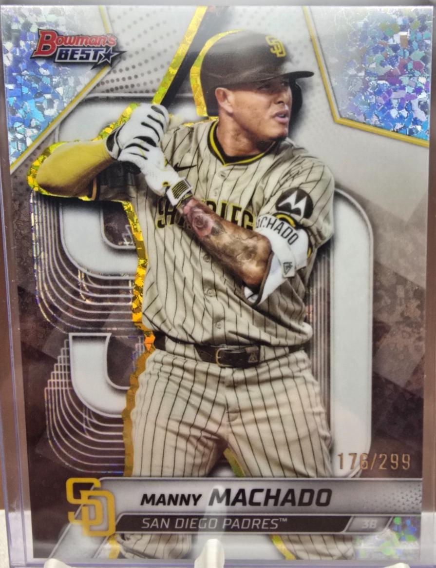 Manny Machado [Mini-Diamond Refractor] #6