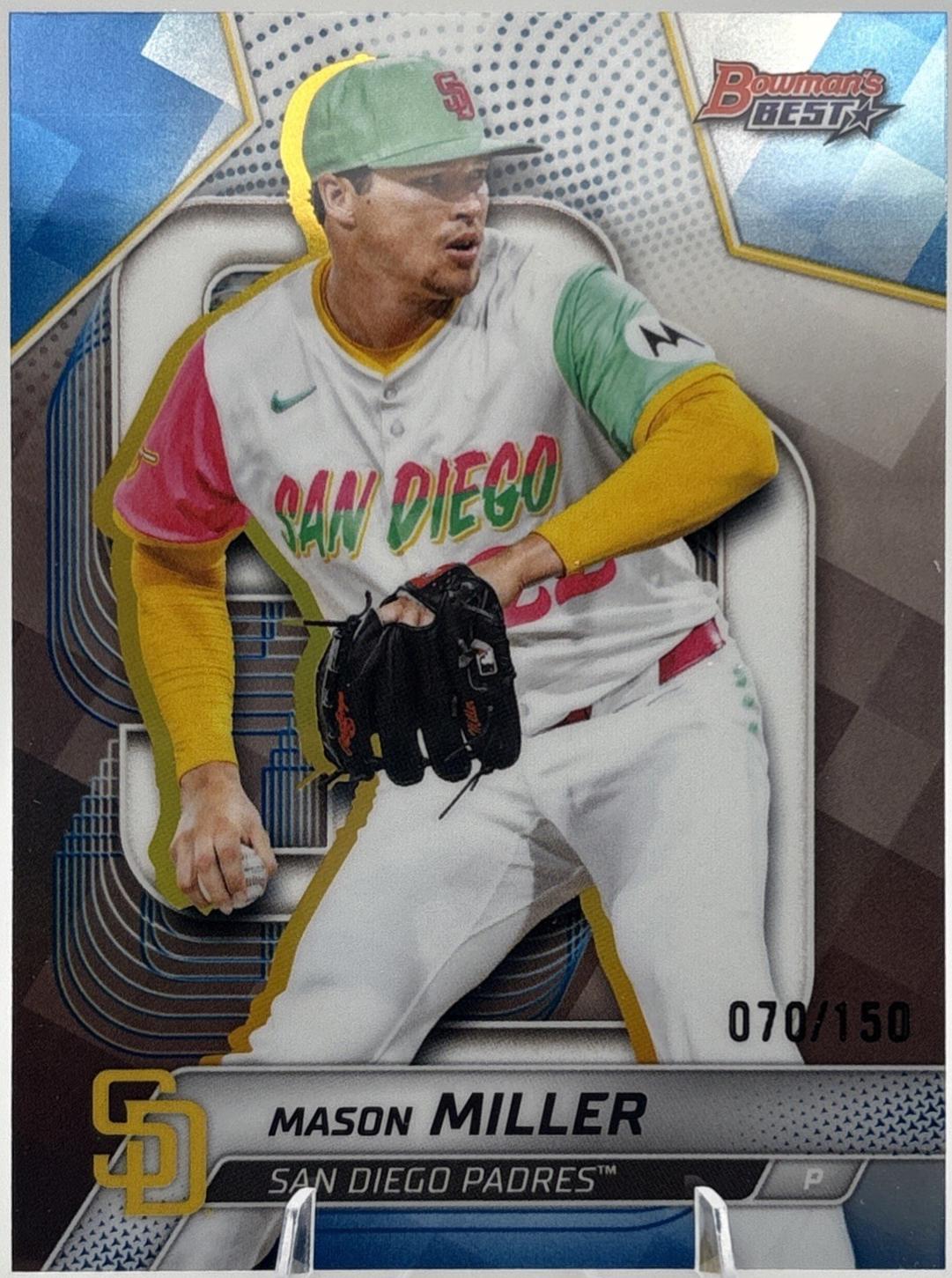 Mason Miller [Blue Refractor] #19