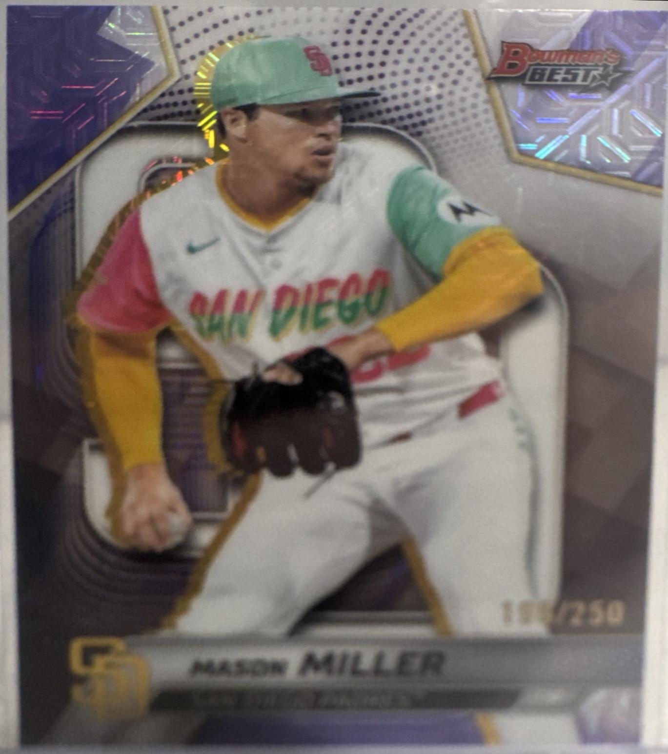 Mason Miller [Purple Refractor] #19