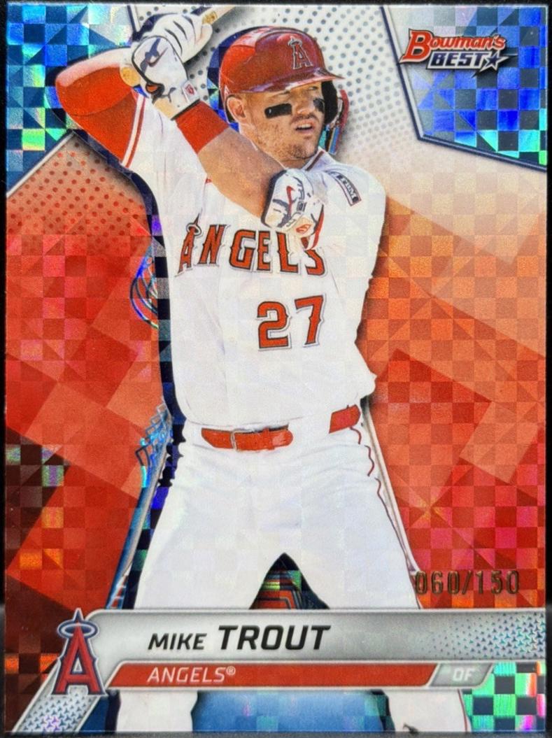 Mike Trout [Blue X-Fractor] #26