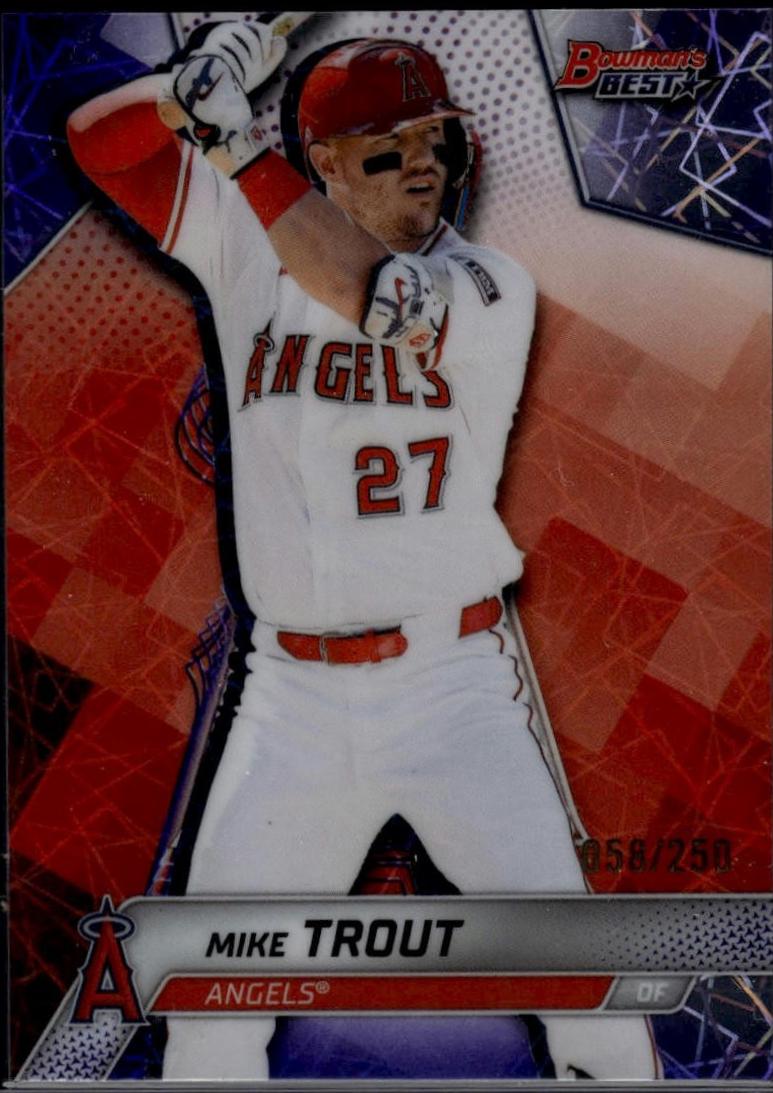 Mike Trout [Purple Lazer Refractor] #26