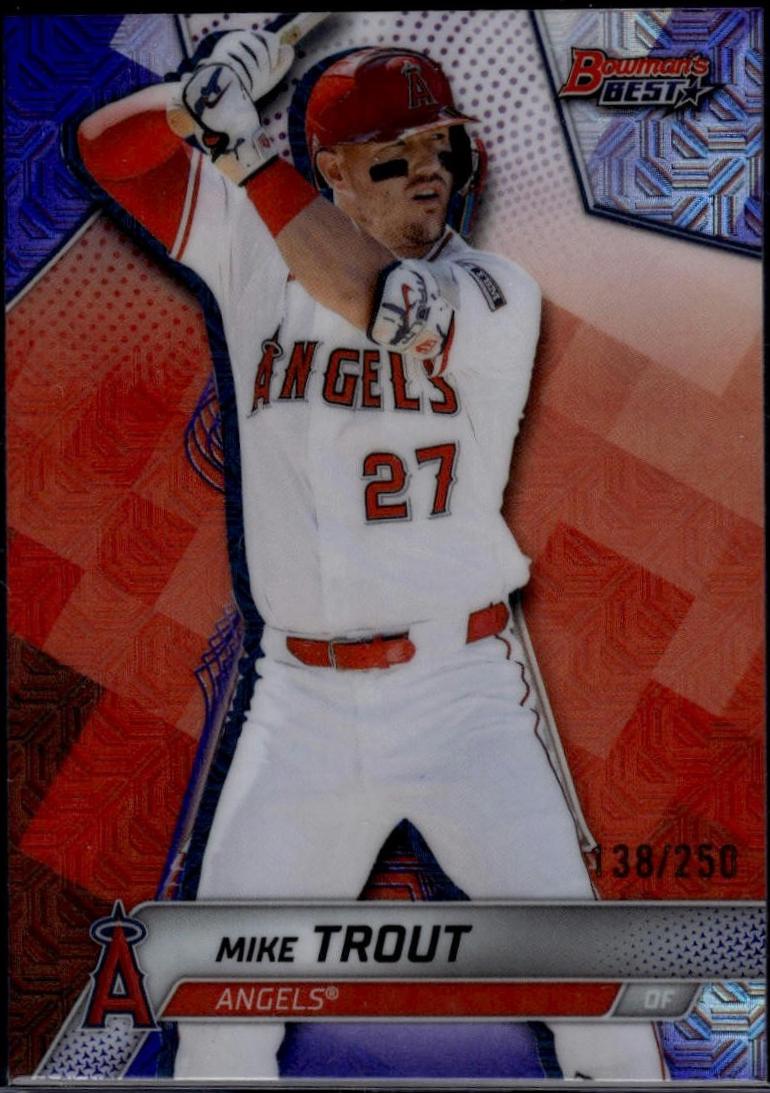 Mike Trout [Purple Mojo Refractor] #26